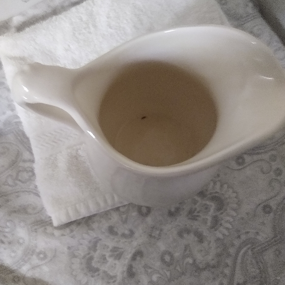 Vntg,  Arabia Style Glazed Bull Cow Pitcher/ Creamer Mid Century Modern, Signed - Picture 5 of 8